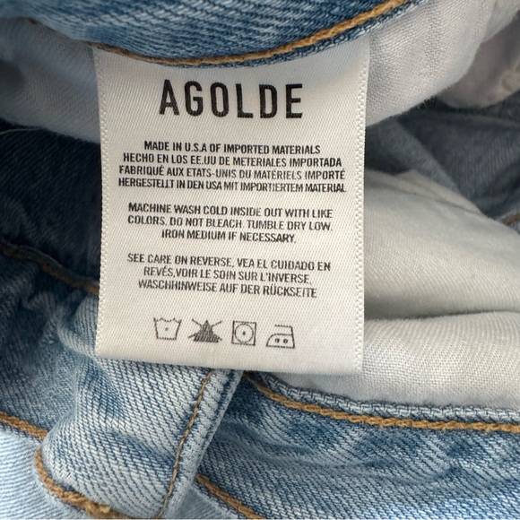Agolde Light Blue Women's Jeans - Picture 11 of 12